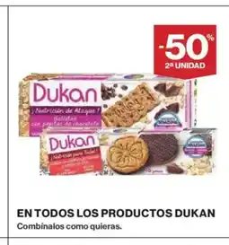 El Corte Inglés DUKAN En todos los productos oferta