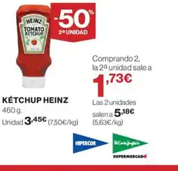 El Corte Inglés HEINZ Kétchup oferta