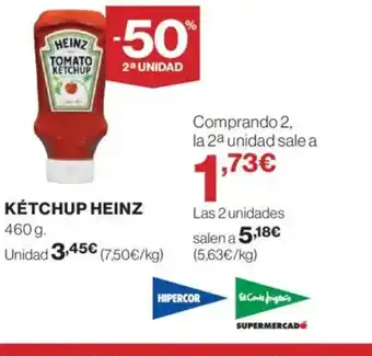 El Corte Inglés HEINZ Kétchup oferta
