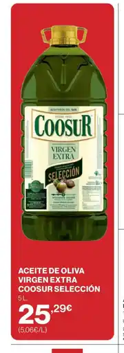 El Corte Inglés COOSUR SELECCIÓN Aceite de oliva virgen extra oferta