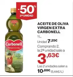 El Corte Inglés CARBONELL Aceite de oliva virgen extra oferta