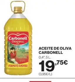 El Corte Inglés CARBONELL Aceite de oliva oferta