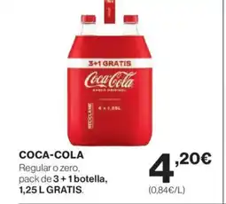 El Corte Inglés COCA-COLA Regular o zero oferta