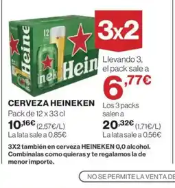 El Corte Inglés HEINEKEN Cerveza oferta