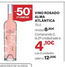El Corte Inglés ALMA ATLÁNTICA Vino rosado oferta