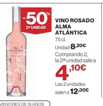 El Corte Inglés ALMA ATLÁNTICA Vino rosado oferta