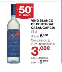 El Corte Inglés CASAL GARCIA Vino blanco de portugal oferta