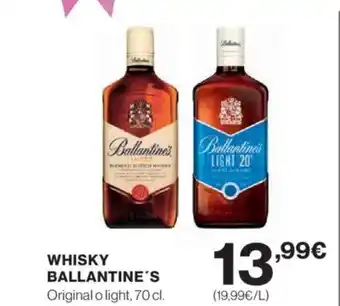 El Corte Inglés BALLANTINE'S Whisky oferta