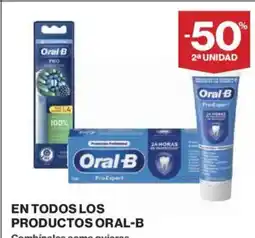 El Corte Inglés ORAL-B En todos los productos oferta