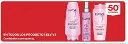 El Corte Inglés ELVIVE En todos los productos oferta