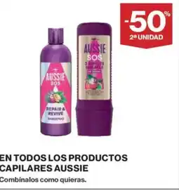 El Corte Inglés AUSSIE En todos los productos capilares oferta