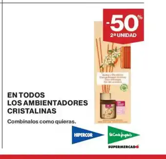 El Corte Inglés CRISTALINAS En todos los ambientadores oferta