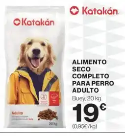 El Corte Inglés Alimento seco completo para perro adulto oferta