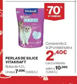 El Corte Inglés VITAKRAFT Perlas de silice vitakra oferta