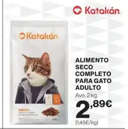 El Corte Inglés Alimento seco completo para gato adulto oferta