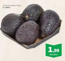 Sorli Alvocat, safata del Perú oferta