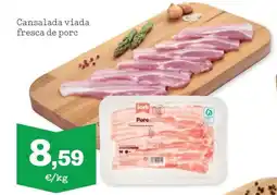 Sorli Cansalada viada fresca de porc oferta