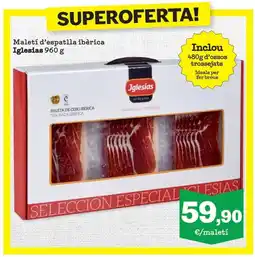Sorli IGLESIAS Maletí d'espatlla ibèrica oferta