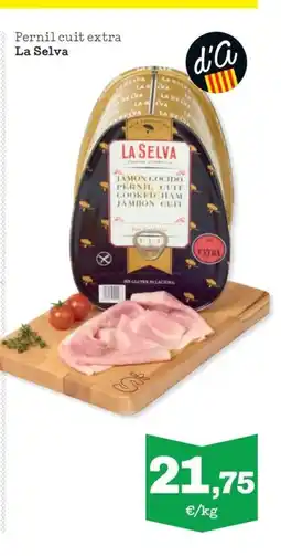 Sorli LA SELVA Pernil cuit extra oferta