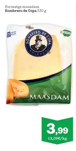 Sorli SOMBRERO DE COPA Formatge maasdam oferta