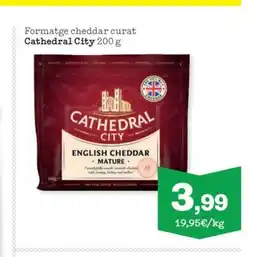 Sorli CATHEDRAL CITY Formatge cheddar curat oferta