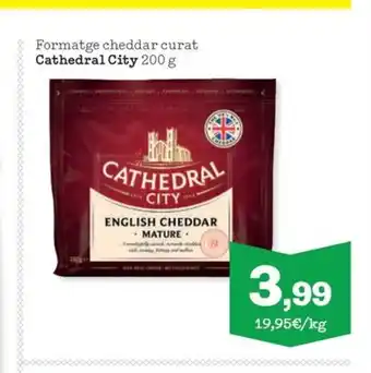 Sorli CATHEDRAL CITY Formatge cheddar curat oferta