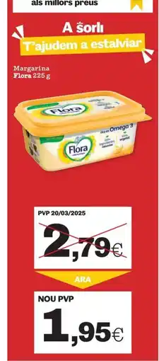Sorli FLORA Margarina oferta