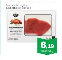 Sorli KOLD FIN Porcions de tonyina oferta