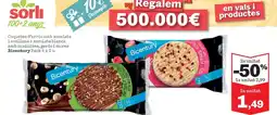 Sorli BICENTURY Coquetes d'arròs amb xocolata i avellana o xocolata blanca amb maduixes, gerds i mores oferta