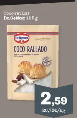 Sorli DR OETKER Coco ratllat oferta