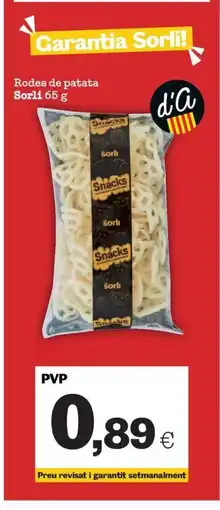 Sorli SORLI Rodes de patata oferta