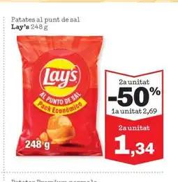 Sorli LAY'S Patates al punt de sal oferta