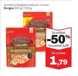 Sorli BORGES Ametlla fregida amb sal o crua oferta