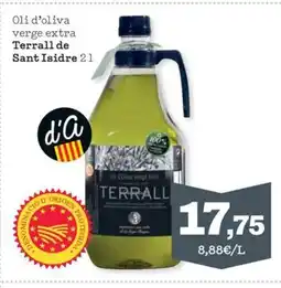 Sorli TERRALL DE SANT ISIDRE Oli d'oliva verge extra oferta