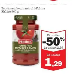 Sorli HELIOS Tomàquet fregit amb oli d'oliva oferta