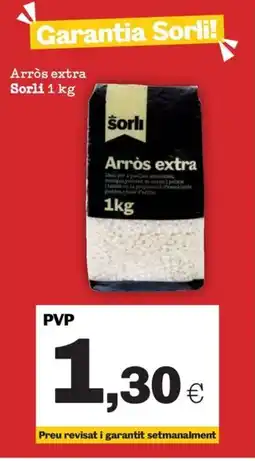 Sorli SORLI Arròs extra oferta