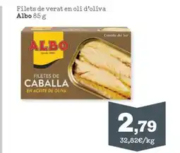 Sorli ALBO Filets de verat en oli d'oliva oferta