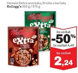Sorli KELLOGG'S Cereals Extra xocolata, fruita o barista oferta