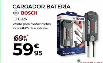 Feu Vert Cargador Batería Bosch oferta