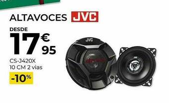 Feu Vert Altavoces Jvc oferta