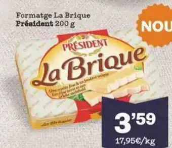 Sorli Formatge La Brique Président oferta