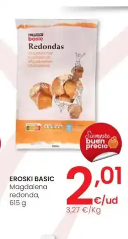 Eroski EROSKI BASIC Magdalena redonda oferta