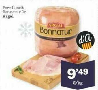 Sorli Pernil Cuit Bonnatur Or Argal oferta