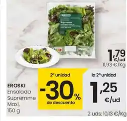Eroski EROSKI Ensalada Supremme Maxi oferta