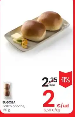 Eroski EUGOBA Bollito brioche oferta