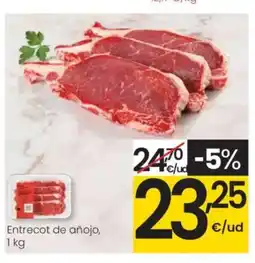 Eroski Entrecot de añojo oferta