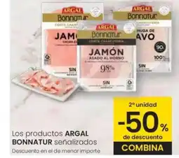 Eroski ARGAL BONNATUR Los productos señalizados oferta