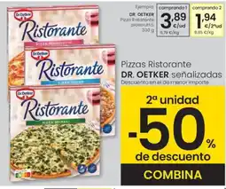 Eroski DR. OETKER Pizza Ristorante prosciutto oferta