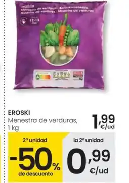 Eroski EROSKI Menestra de verduras oferta