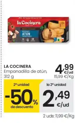Eroski LA COCINERA Empanadilla de atún oferta
